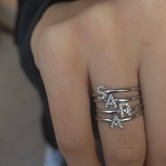 Anello letter mini