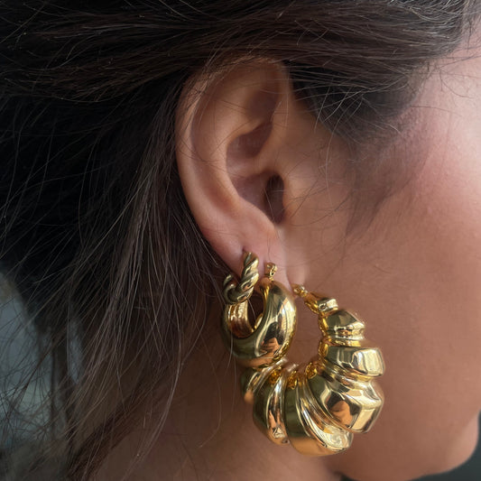 Roma maxi earrings
