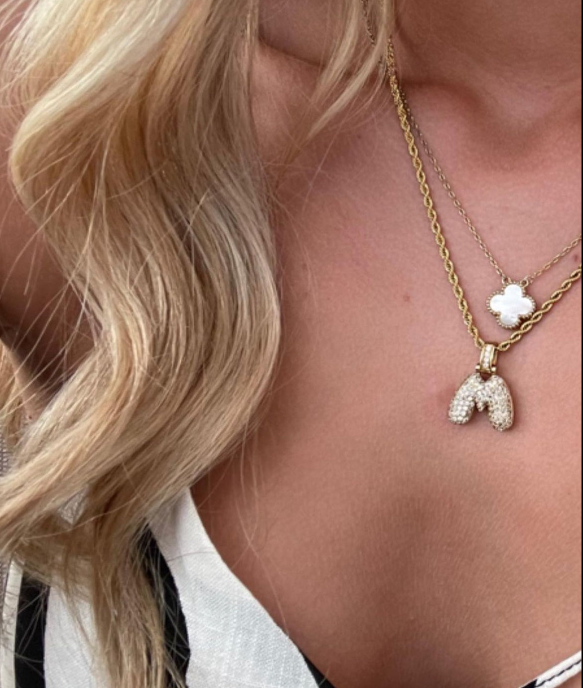 Quadrifoglio necklaces