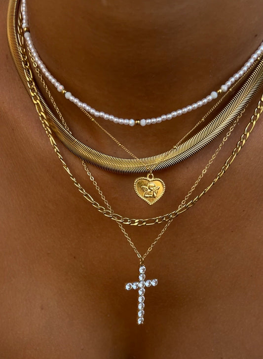 Collana croce medium