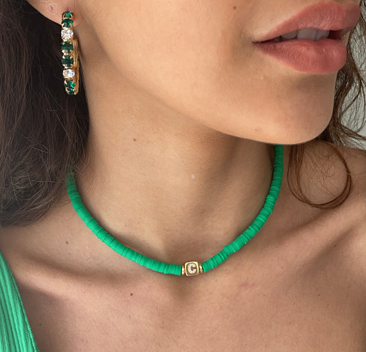 Collana Gommini Cubic