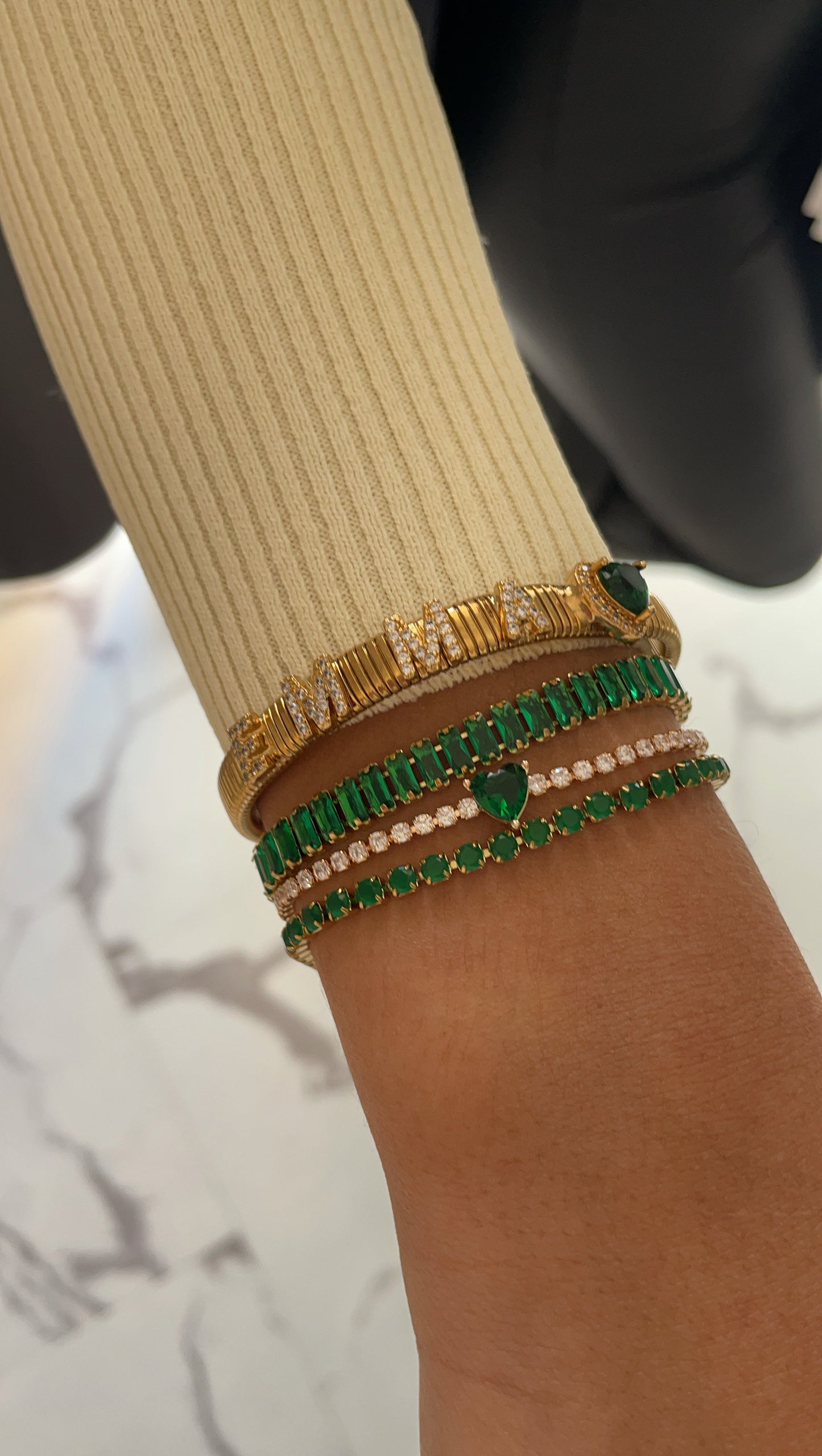 Bracciale Baguette Zircon