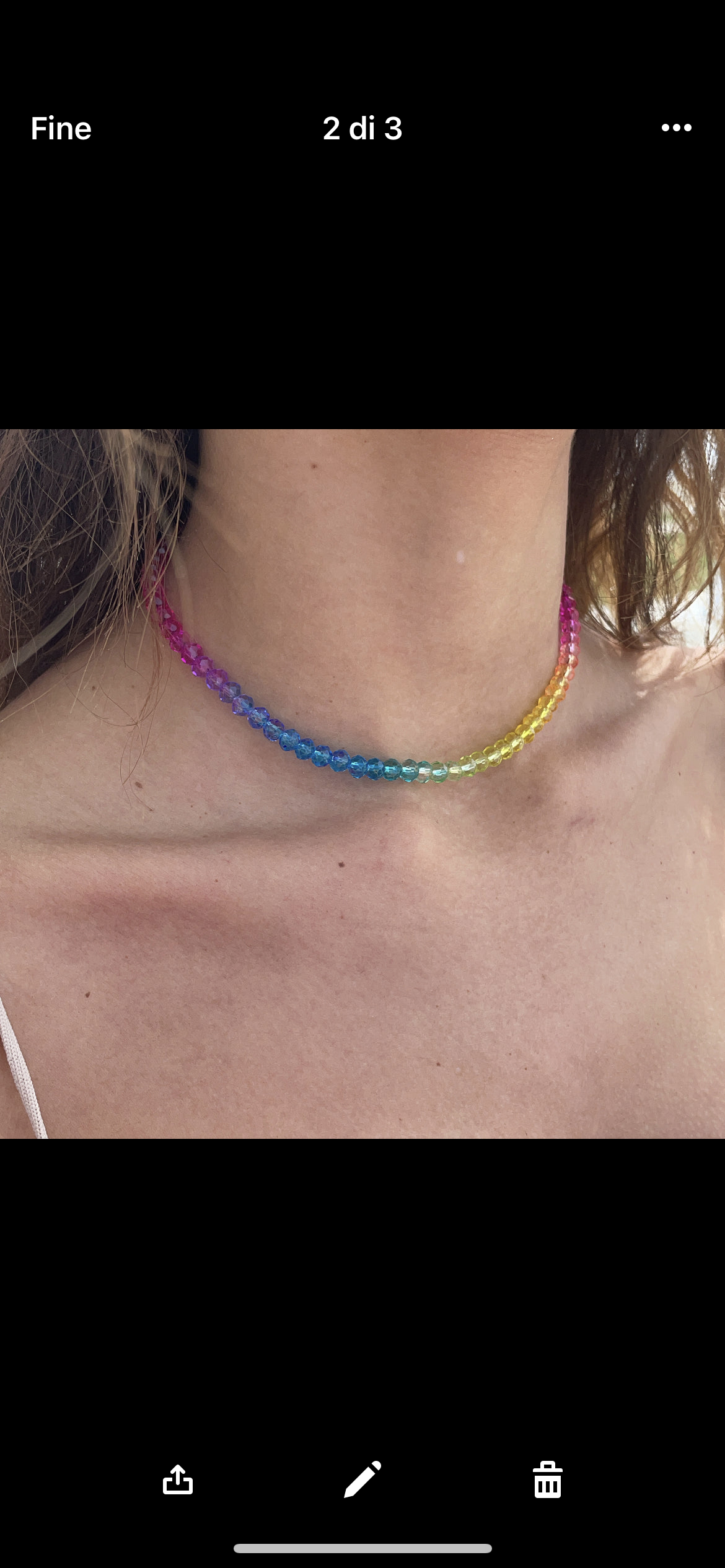 Collana Maxi Kristao Pastel