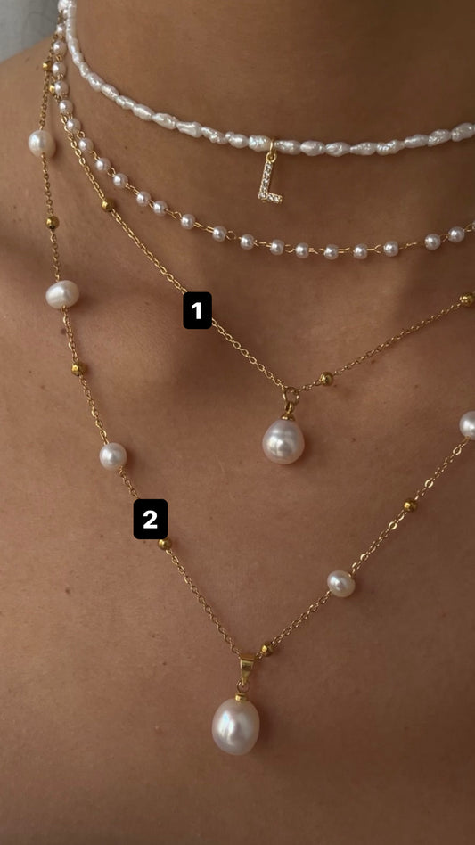 Perla Rosalia necklaces