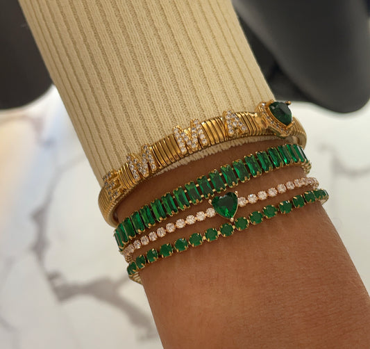 Braccile tennis cuore