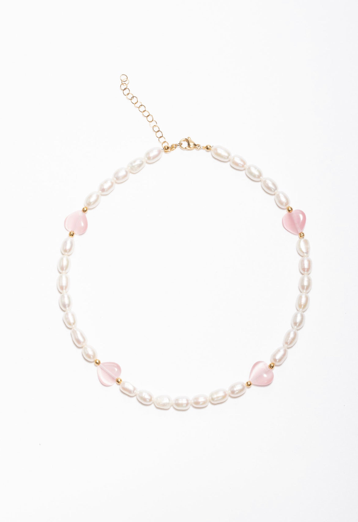Collana Heart Colors Pearl