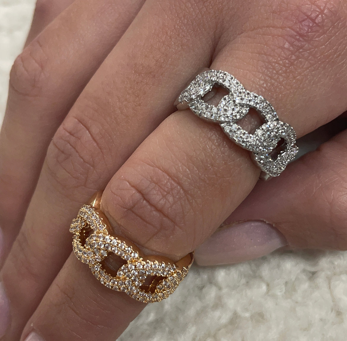 Baguette rings