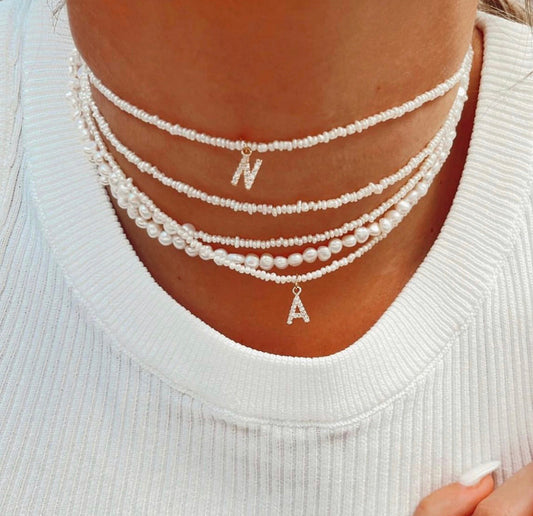 Microperla mini iniziale Chocker