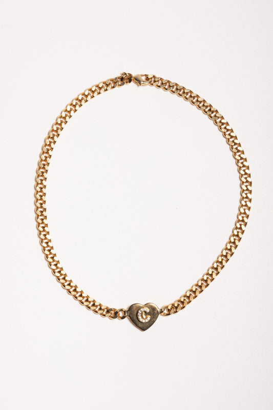 Chocker Lettera Cuore